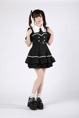 【夢展望×谷GOGOコラボ商品】探偵ネクタイ半袖ワンピース