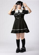 【夢展望×谷GOGOコラボ商品】探偵ネクタイ半袖ワンピース