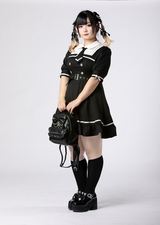 【夢展望×谷GOGOコラボ商品】探偵ネクタイ半袖ワンピース