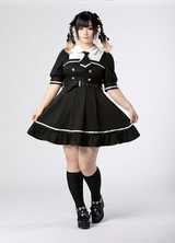 【夢展望×谷GOGOコラボ商品】探偵ネクタイ半袖ワンピース