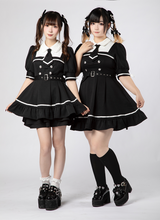 【夢展望×谷GOGOコラボ商品】探偵ネクタイ半袖ワンピース