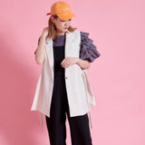 オープンサイドショートベスト