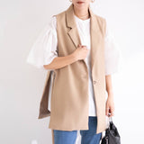 オープンサイドショートベスト