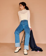 トラックソールビットローファー