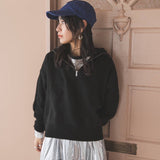 【新春セール】ハーフジップニット