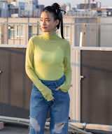 【メール便】指ぬき配色メローシアータートル