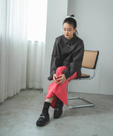 トラックソールビットローファー