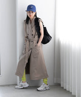 【メール便】フリルサテンショルダーバッグ