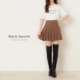 5cmローヒール楽チン美脚ニーハイブーツ【大きいサイズ有】