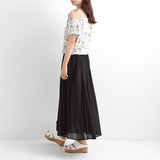 【メール便】肩紐取り外しOK♪オフショル&ベア6wayフリルトップス