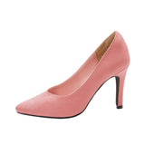 美シルエット美ライン9.5cmヒールポインテッドトゥ小顔パンプス