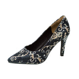 美シルエット美ライン9.5cmヒールポインテッドトゥ小顔パンプス