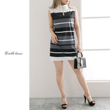 【メール便】リングジップノースリワンピ