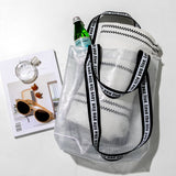 ターポリンロゴベルトトートバッグ