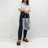 ターポリンロゴベルトトートバッグ