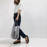 ターポリンロゴベルトトートバッグ