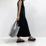 ターポリンロゴベルトトートバッグ