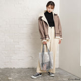 ターポリンロゴベルトトートバッグ