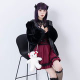 ツインリボンくまポシェット