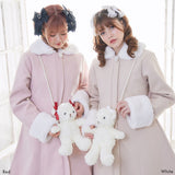 ツインリボンくまポシェット