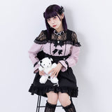 ツインリボンくまポシェット