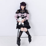 ツインリボンくまポシェット