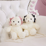 ツインリボンくまポシェット