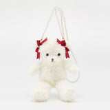 ツインリボンくまポシェット