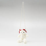 ツインリボンくまポシェット