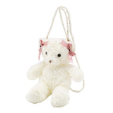 ツインリボンくまポシェット