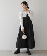 ビッグカラーストライプシャツ