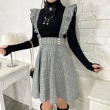 フリルフレアスカート