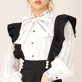 フリルフレアスカート