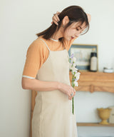 バイカラーハーフスリーブトップス【ニット】