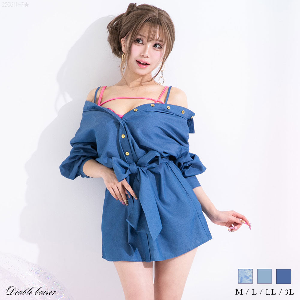 オシャレ 長袖 オフショルダー シャツ ワンピース 楽天市場】【クポーン利用で10%OFF☆26日11:59迄!】シャツ
