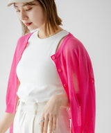 2WAYシアーニットカディガン