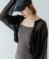 2WAYシアーニットカディガン