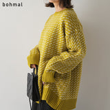 バーズアイニットプルオーバー