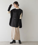 ダブルフェイスアシメジレ