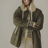 キルティングリバーシブルジャケット