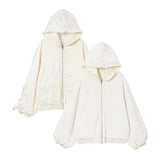 リバーシブルリボンブルゾン