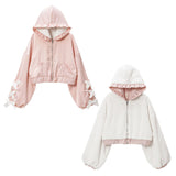 ショートリバーシブルリボンブルゾン