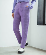 キルティングテーパードセンタープレスパンツ