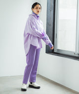 キルティングテーパードセンタープレスパンツ