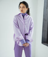 キルティングテーパードセンタープレスパンツ