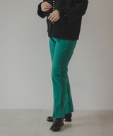 フロントスリットパンツ