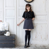 アソートチェック柄台形スカート