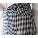 アソートチェック柄台形スカート