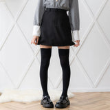 アソートチェック柄台形スカート