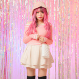 フェイクファーバケットハット